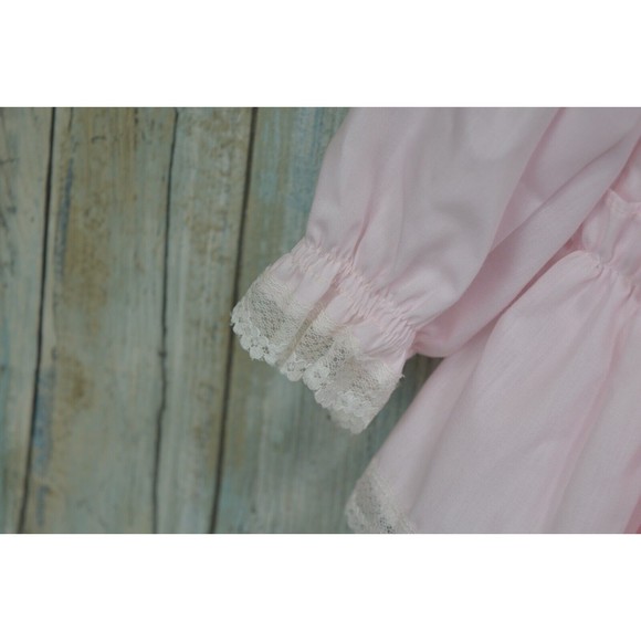 Vintage Bryan Girls 18M Pink Lace Layered Full Circle Party Ruffles RARE - Picture 4 of 12